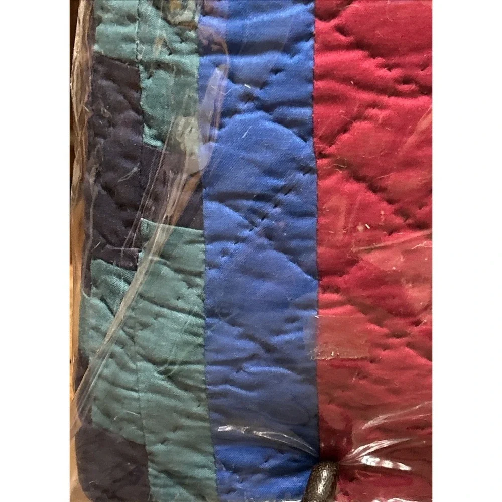 Britannica Home Collection Desert Jewel Hand Sewn Quilt Throw Wall Hanging 50x60